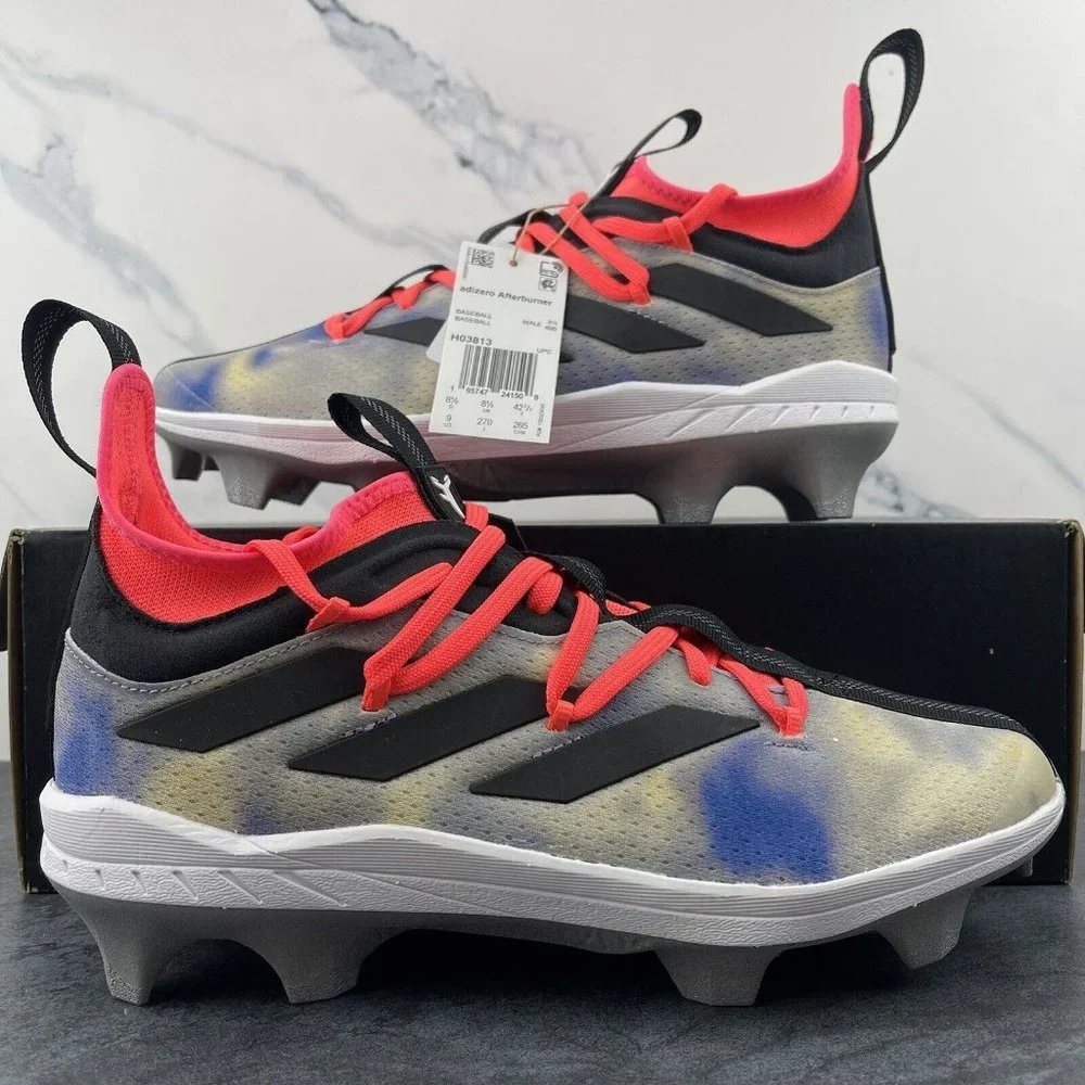 Adidas Baseball Cleats Size‎ 9 Mens Adizero Afterburner Daniel Patrick Rare Grey